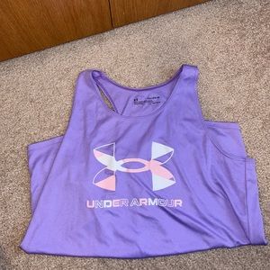 YOUTH UA TANK! Brand: UA - Size: Youth XL - Color: Purple